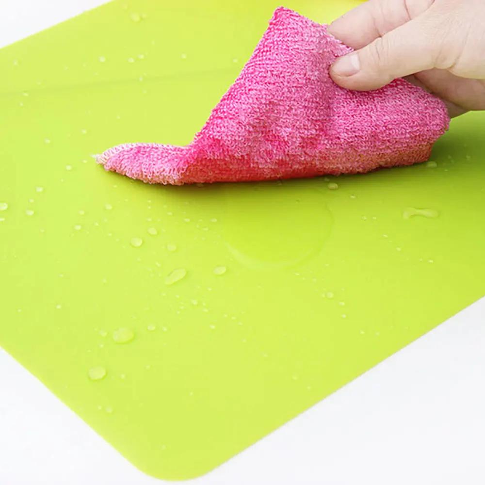 Silicone World Silicone Waterproof Placemat Table Mat Heat Insulation Anti-skidding Washable Durable For Kitchen Dining Tools
