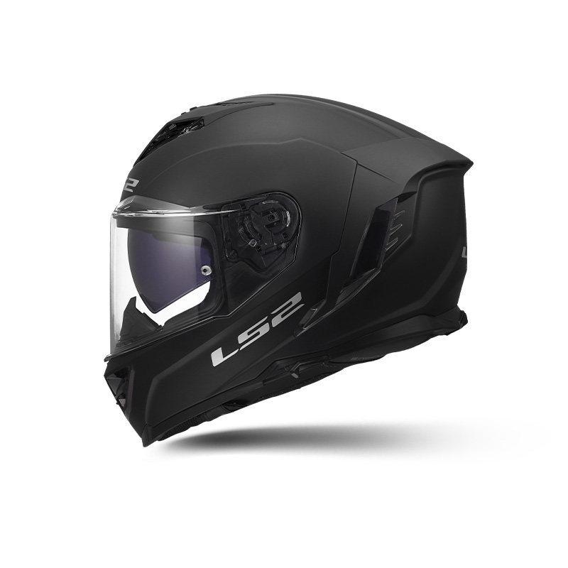 LS2 FF818 Dual Visor Full Face Motorcycle Helmet with Anti-Fog and Large Spoiler for Men & Women, All-Season, Racing Design.