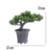 Pine Needle Juniper Artificial Bonsai with Dried and Plastic Pine Leaves