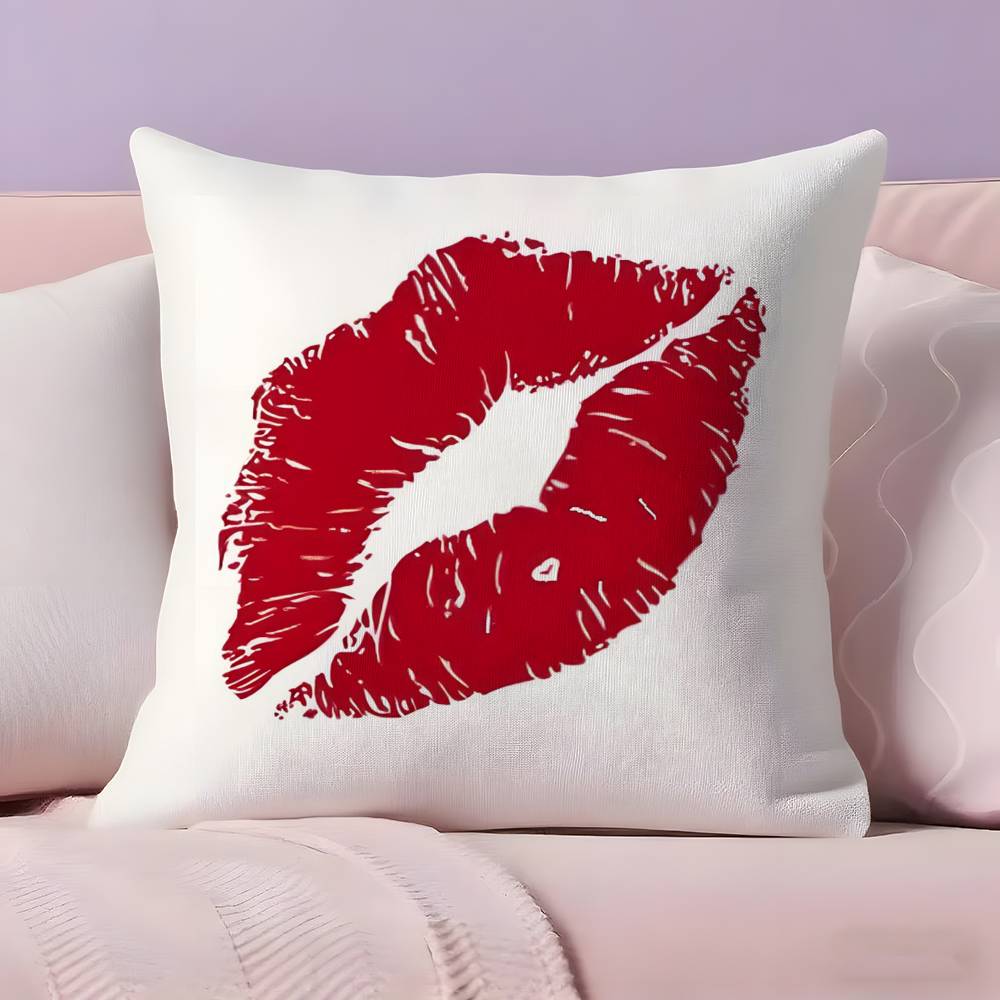 ART H-heart S-shape Pillow Case Ultra Soft Skin Friendly Fabric Cloud Like Comfort & Concealed Zipper