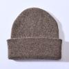 Jxwatcher Merino Wool Skull Luxury Wool Knitted Beanie Winter Bennie Caps Women Soft 100% Pure Wool Beanie Hats with Custom logo