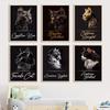 Cats Breeds Balinese Chausie Cheetoh Cat Portrait Poster Canvas Painting Abstract Animal Pet Wall Picture Living Room Home Decor
