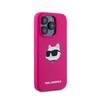 Karl Lagerfeld Silicone Choupette Head Magsafe - Etui Iphone 15 Pro Max (Różowy)