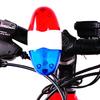 6 Bike Bicycle Police Led Light + 4 Loud Siren Sound Trumpet Cycling Horn Bell