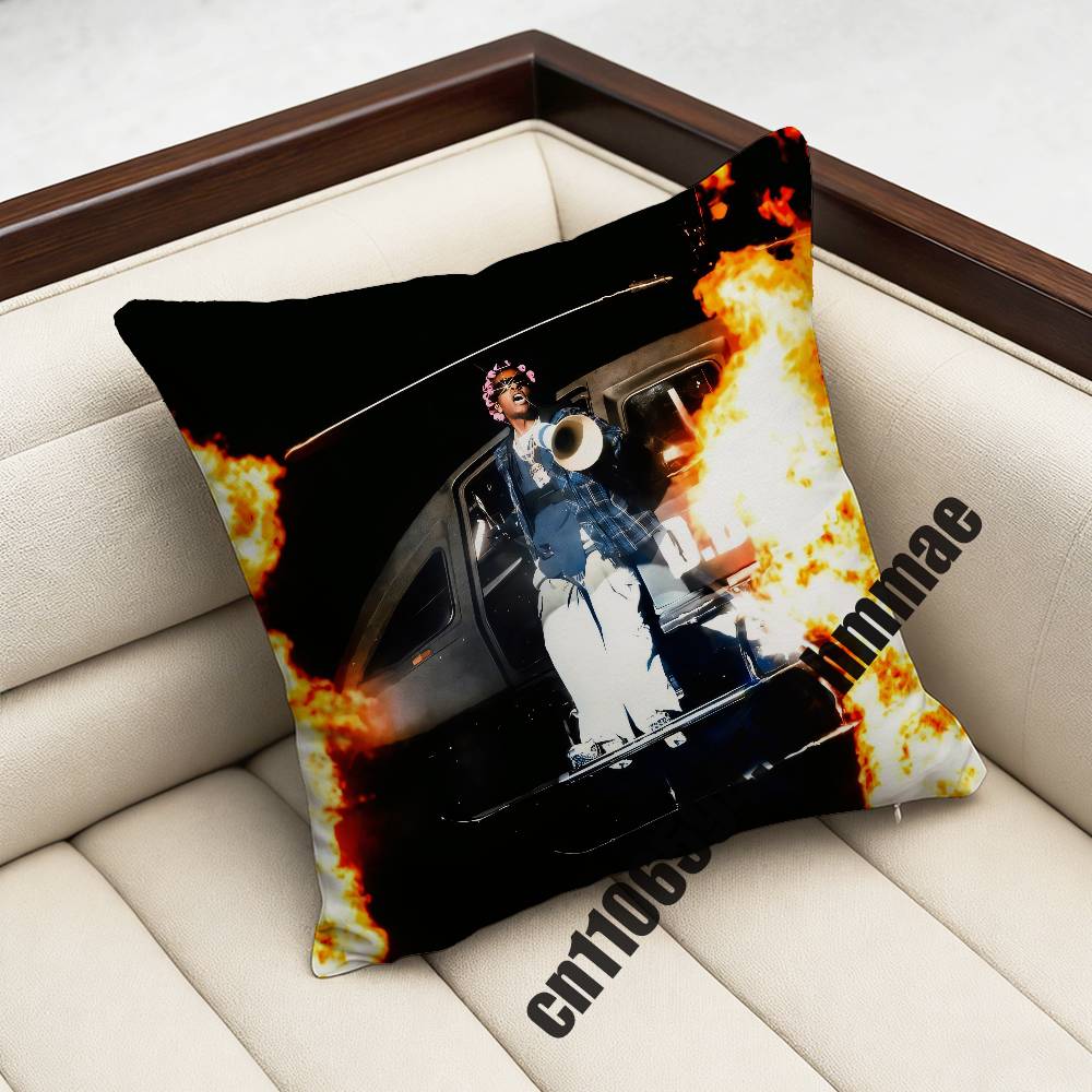 For A-A$Ap Rocky Dont Be Dumb A-Asap Throw Pillow Case Sham 45X45Cm 40X40Cm Square Car Pillowcase Pad Cushion Cover