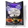 Halloween Schloss Geister Aufdruck Decke für Sofa Bett Reise Camping Wohnzimmer Büro Klimadecke für Alle Jahreszeiten Geschenke