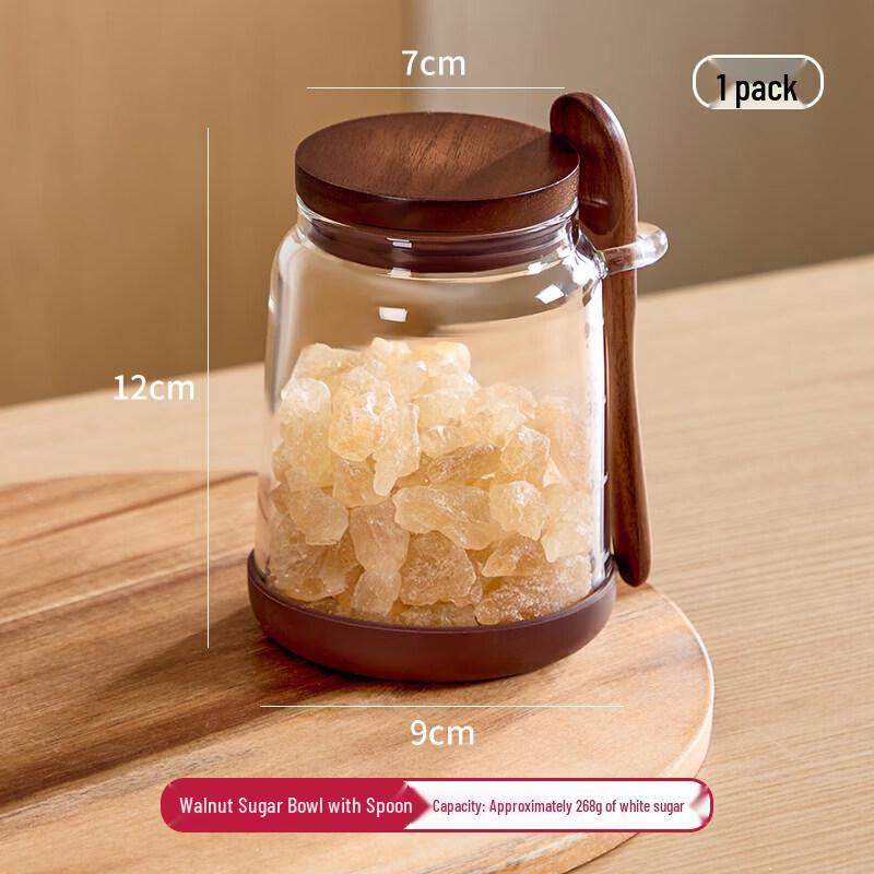 Food-Grade Sealed Glass Storage Jar