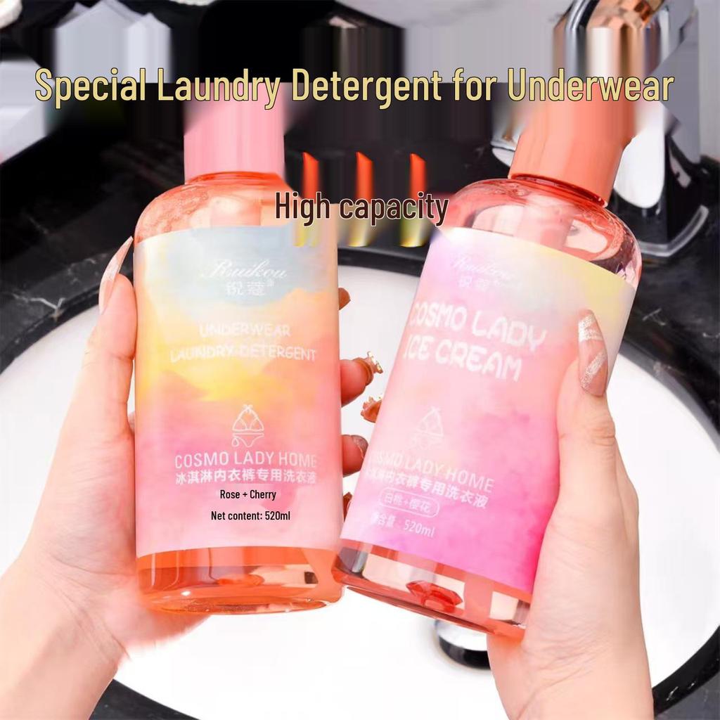 Rui Kou Antibakterielles Waschmittel für Unterwäsche - Entfernt Flecken & Blut, mit langanhaltendem Duft.