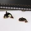 Romantic Constellations Lonely Alice Whale Shark Starry Moon Pin Brooch Enamel Lapel Pins BackPack Badge Brooches Cute Jewelry