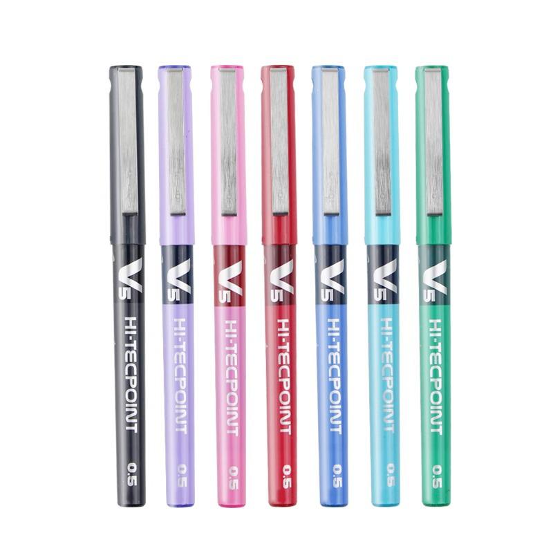Pilot Gel Rollerball Pen BX-V5/7 Needle Tip Colored Signature Pen for Students