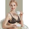French Lace Breathable Underwear Sexy Pure Desire Bra for Women with Small Chest Push-up No-rim Bra