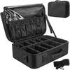  Makeup Bag Make up Case: Large Travel Cosmetic Case Organiser - Professional Portable Makeup Storage Bags for Toiletry - Make Up 