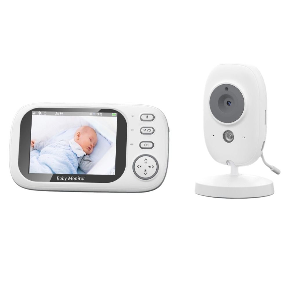3.5-inch LCD Real-time Video Baby Monitor Wireless Upgraded Camera Baby Monitor Caregiver