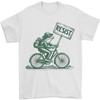 Portland Frog Protest, Frog On Bike Resist, Frogs Against Fascism Unisex T-Shirt
