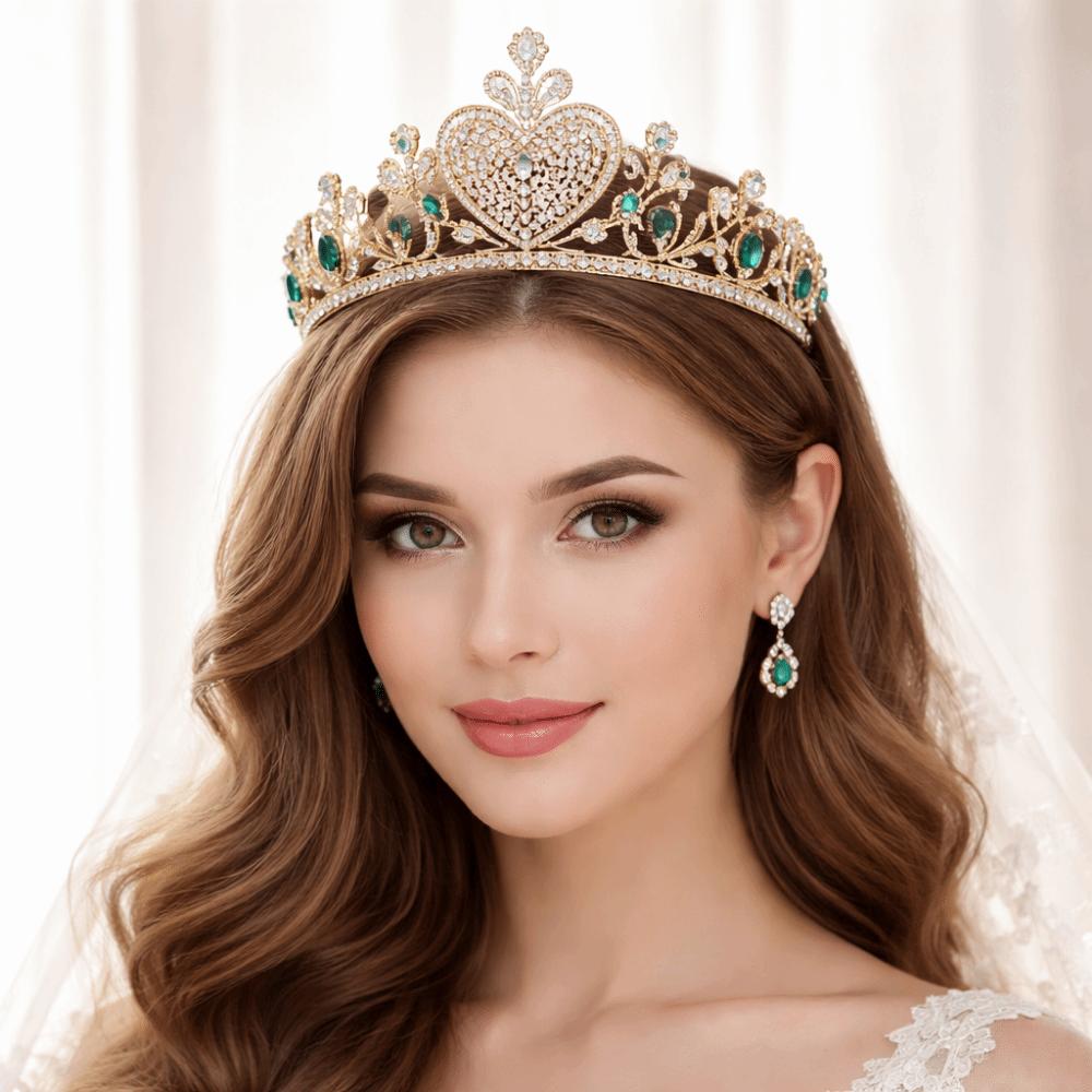 Headpieces Crystal Bridal Tiara Crown Sparkling Wedding Hair Tiara  Gorgeous Accessories