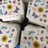 Kinder Tattoos Aufkleber Glitzer Goldstaub Cartoon Schmetterling Regenbogen Insekt Sonnenblume Farbset Niedliche Aufkleber