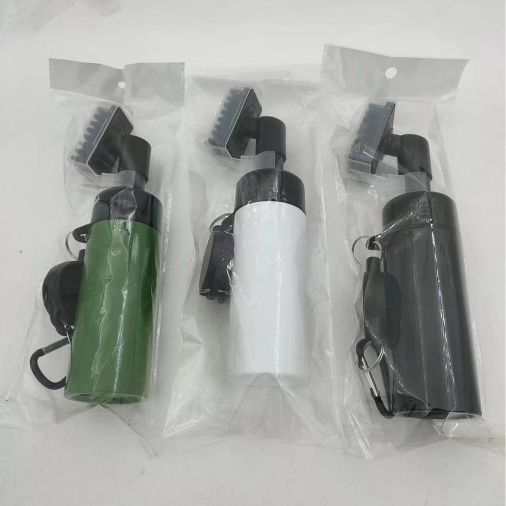 Golf Club Cleaning Brush with Press-Type Spray Bottle for Club Head and Groove Cleaning