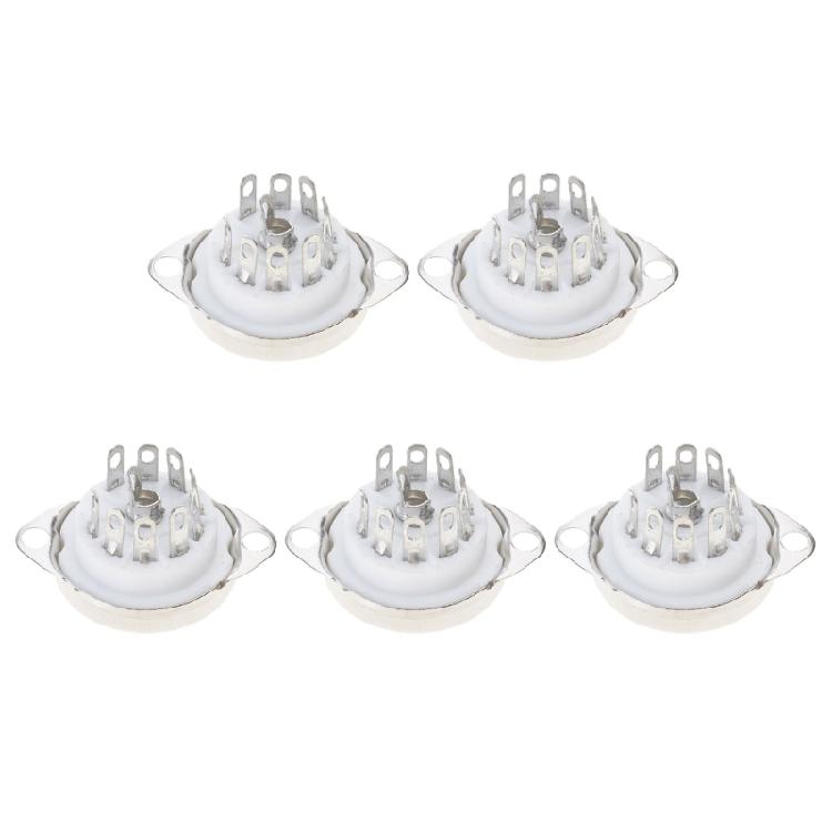 

Hand Soldering Optimized Vacuum Tube Base with Low Noise Signal Transmission Gold Layer Protect for 6N4 6N2 Preamps 1