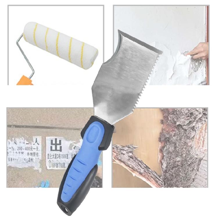 Stainless Steel Putty Cutter Plastic Handle Scraper Paint Cutter Decoration Wall Scraper Paint Tool Home Improvement