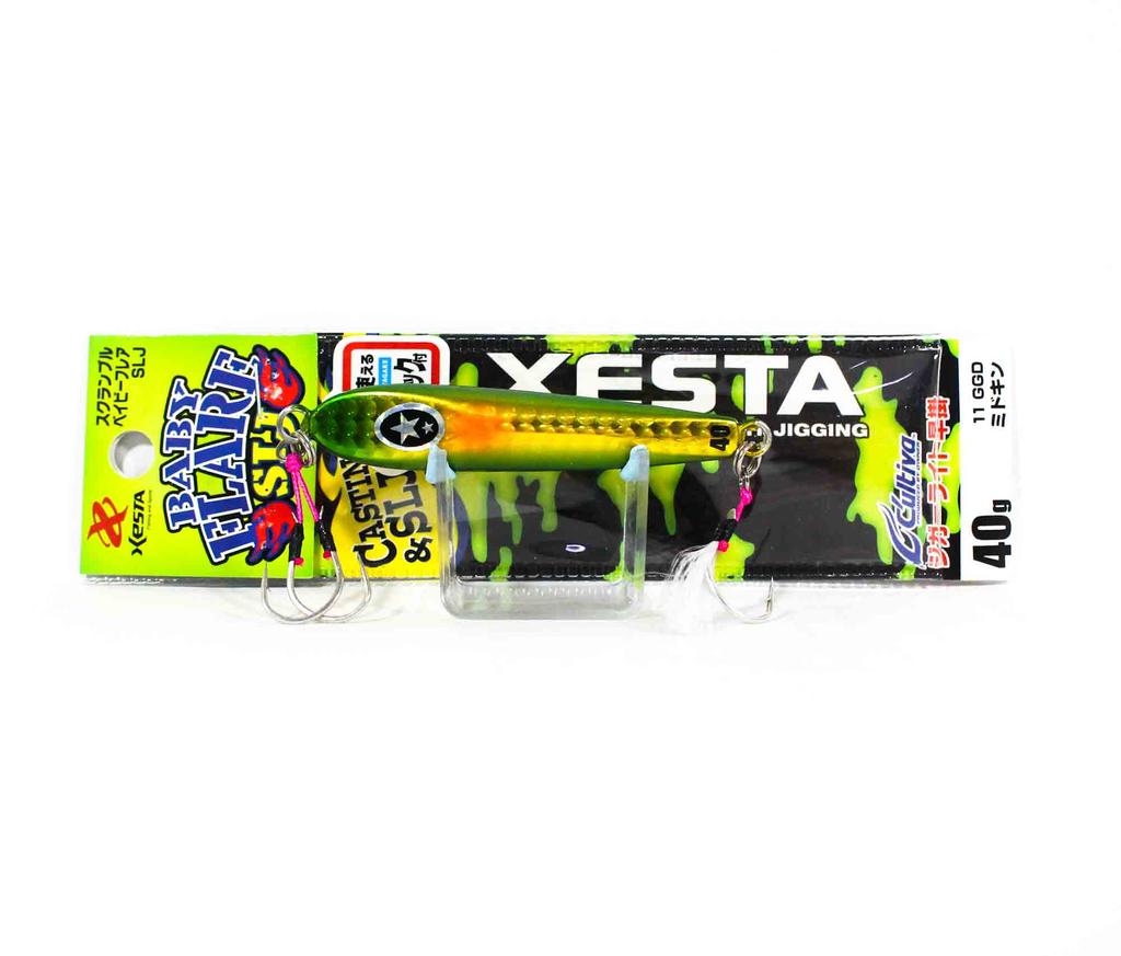 Leurre Métal Xesta Baby Flare 40g - Couleur 141 (70mm) - Neuf Pêche Sel