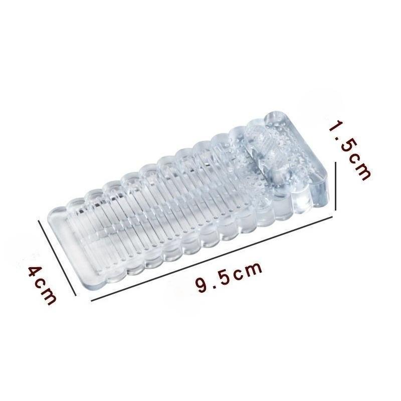 

Силиконовый дверной упор клиновые защитные упоры многоразовые амортизирующие домашние офисные противоскладные ручные дверные упоры противостолкновительные стопоры 1PC