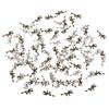 100pcs Angle Fairy Alloy Pendant Charms DIYJewelry Findings Bronze & Sliver