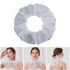 Ruff Collar Ruffled Victorian Cosplay Tie for Shirt Blouse Decorative Spread False Collar Play Costume Accessories