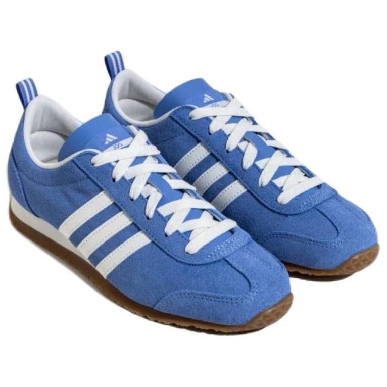 Nye Adidas VS JOG 2.0 Sklisikre Slitesterke Lav Sko Fritidssko Unisex Blå JS4444