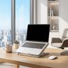 6 Adjustable Height Metal Laptop Stand High Quality Breathable Tablet Holder Portable Sturdy Reading Rack Office Desk