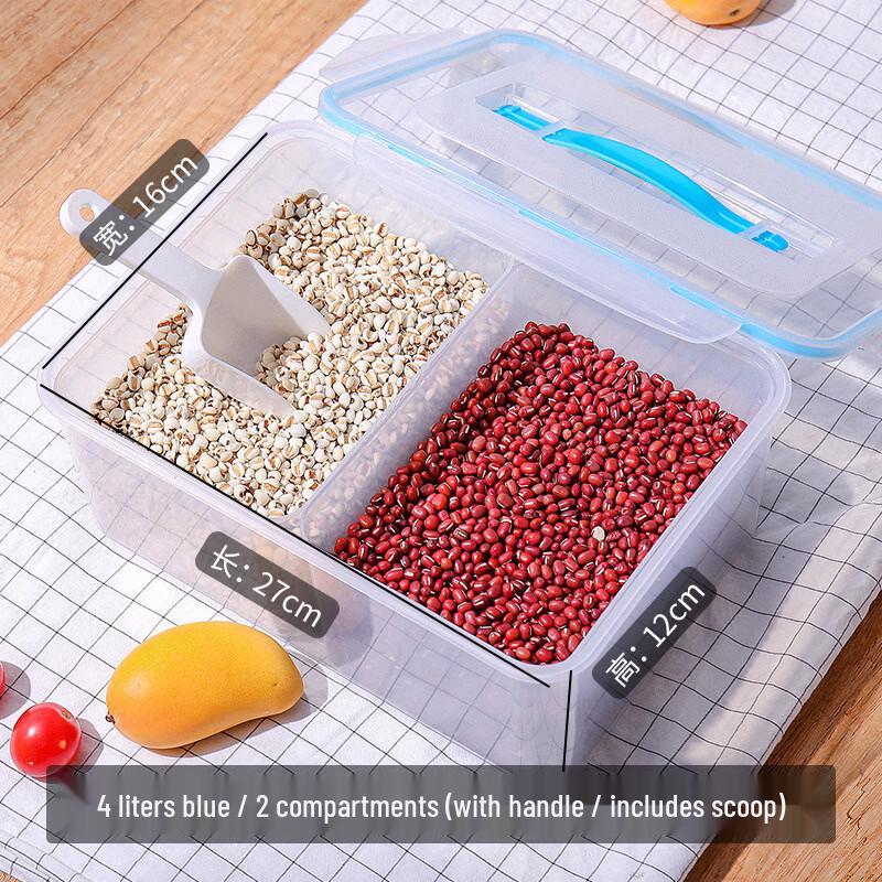 Ren Hong 4L Portable Divided Food Storage Container