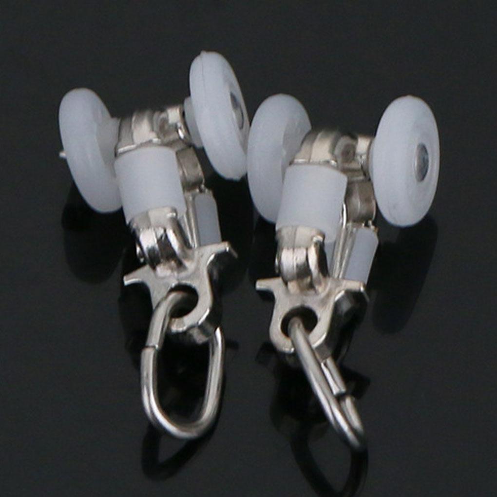 PP Durable Curtain Track Glider Wheel For Smooth Operation Curtain Accessories Curtain Track Wheel