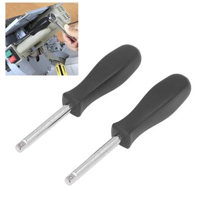 2 BUC 5,9 Inch Lungime 1/4 Inch Pătrat Antrenor Mâner Rotativ Mâner Anti-Alunecare Antrenare Pătrată Internă Mâner Șurubelniță