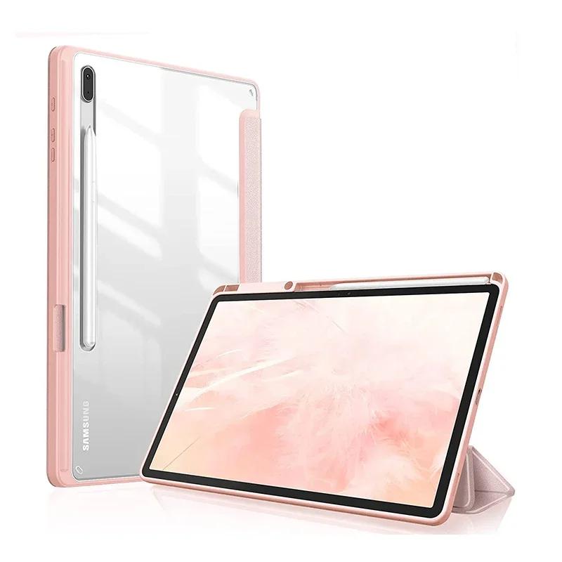 Pouzdro pro Samsung Galaxy Tab S11 S10 Lite S9 FE 10.9 11 Plus 12.4 Palcový Tablet Kryt pro Tab A11 A9 S9 S8 S7 11" Plus 12.4" Funda