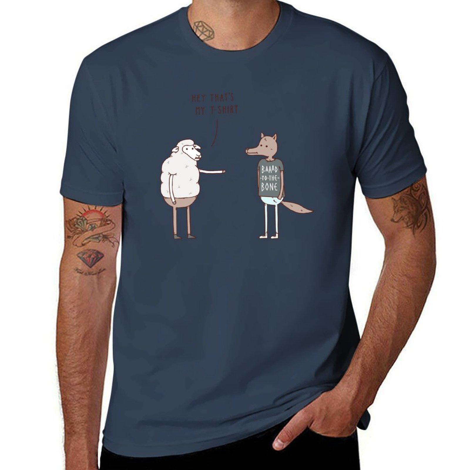 Wolf In Sheeps Clothing Tshirt Antiwrinkle Short Sleeve Tshirt S