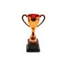 Multi Style Plastic Trophy Small Size Plastic Material Award Trophies Pentagram Star Trophy Model Mini Trophy Sporting Events