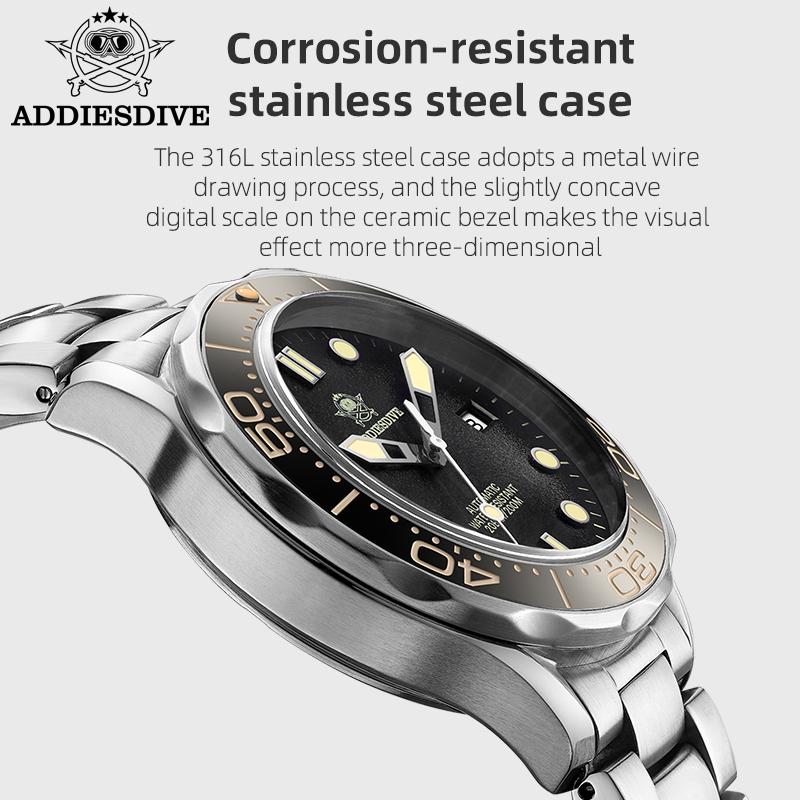 Seiko Sport ADDIESDIVE Nuovo Vetro Zaffiro Meccanico Automatico