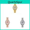 Ladies Starry Sky Water Drilled Watch With Quartz Movement For Casual Wear