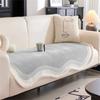 1PC Nordic Chenille Sofa Mat for Living Room Sofa Slipcover with Plush Edge Non-slip Pets Kids Couch Seat Pads Home Decor