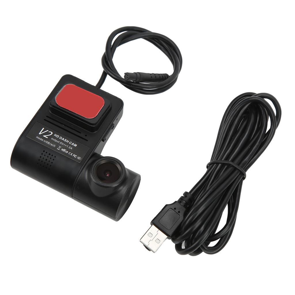 Wifi Car Dash Cam HD Car Camera Driving Video Recorder with HD Night Vision for Safe Driving