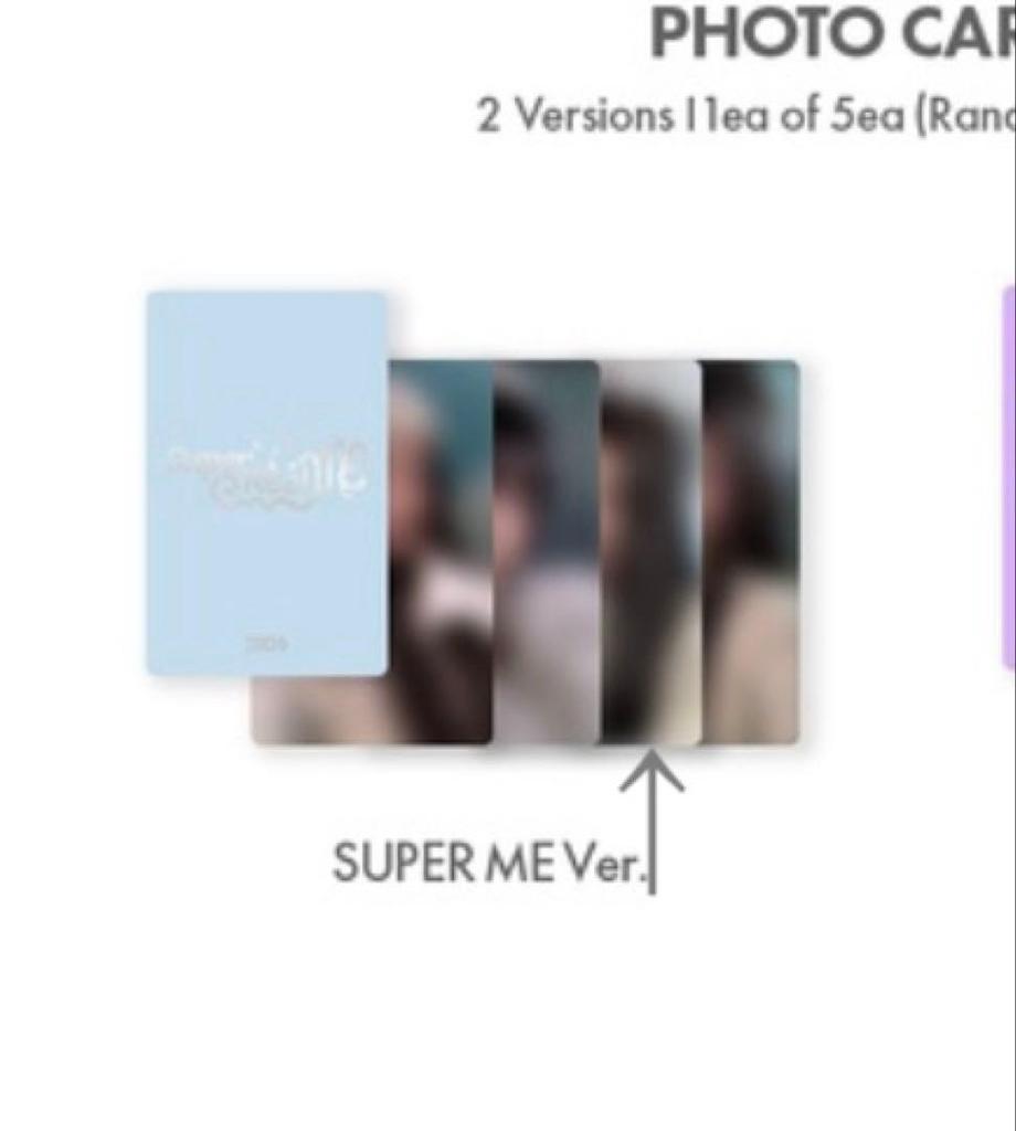 [USED] Price not discounted ILLIT album SUPER ME ver. autograph