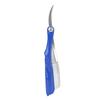 Professional Portable Hair Beard Shaver Folding Manual Shaver Face Grooming ToolBlue