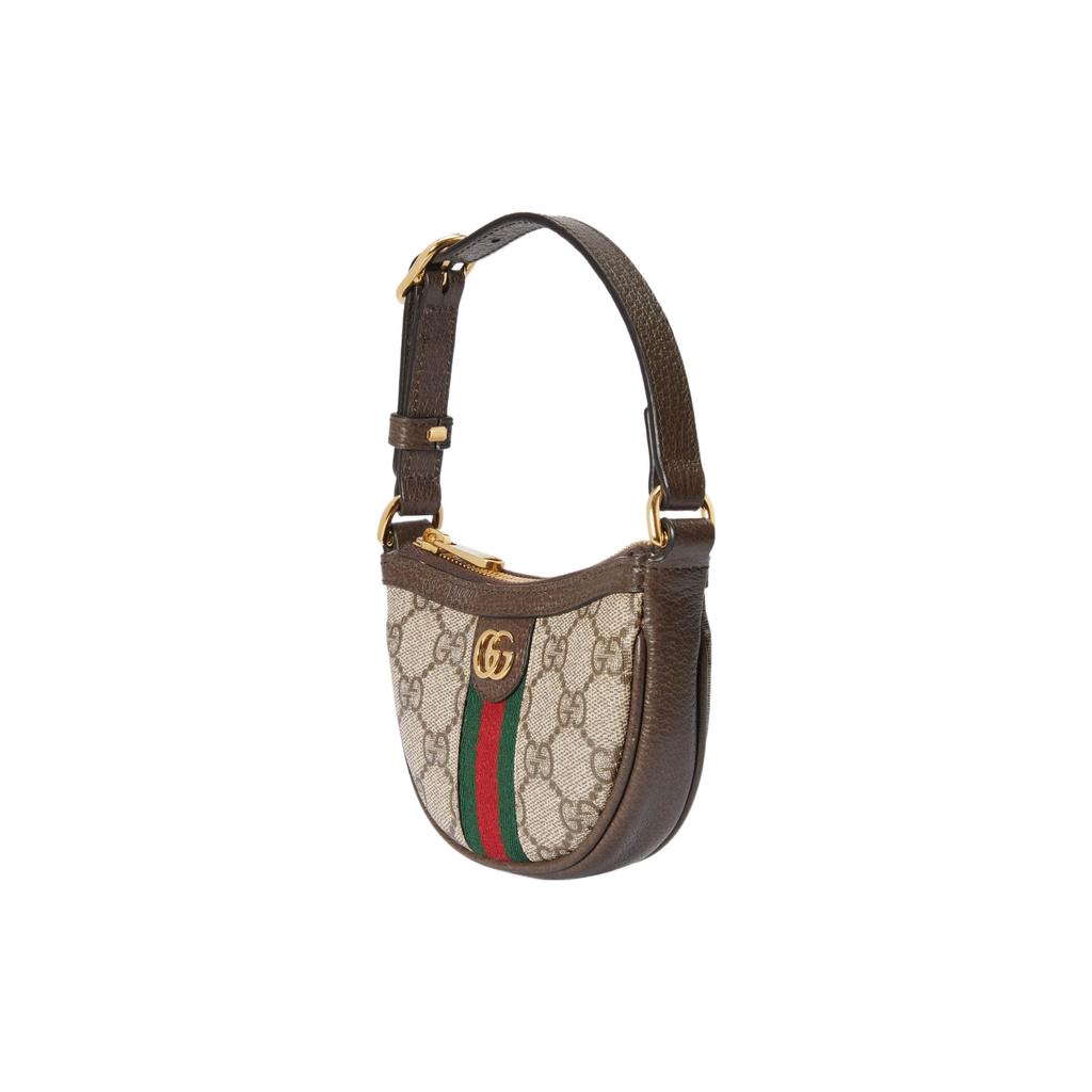 Gucci Mini Shoulder Bag GG Canvas Web Stripe Gold Hardware Casual Daily Wear 746055-96IWG-8745