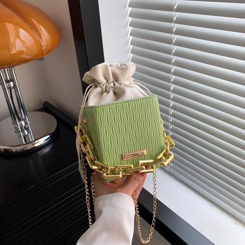 Trendige koreanische Ketten-Beuteltasche für Damen, Sommermode 2023, Schultertasche