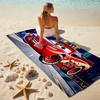 Lightning McQueen Beach Towel Outdoor Camping Beach Towel for Vacation Swim Outdoor Pool Absorbent Bath Towel