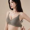 Seamless Bra Women's Soft Support Comfortable Underwear Women's Thin Close-in Bra No Underwire Bra Push Up Bra
