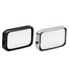 2Pcs Car Rearview Mirror Square Shape for Back Passenger HD Glass Wide Angle Convex Mirror Adjustable Car Blind Spot Rear View Mirror