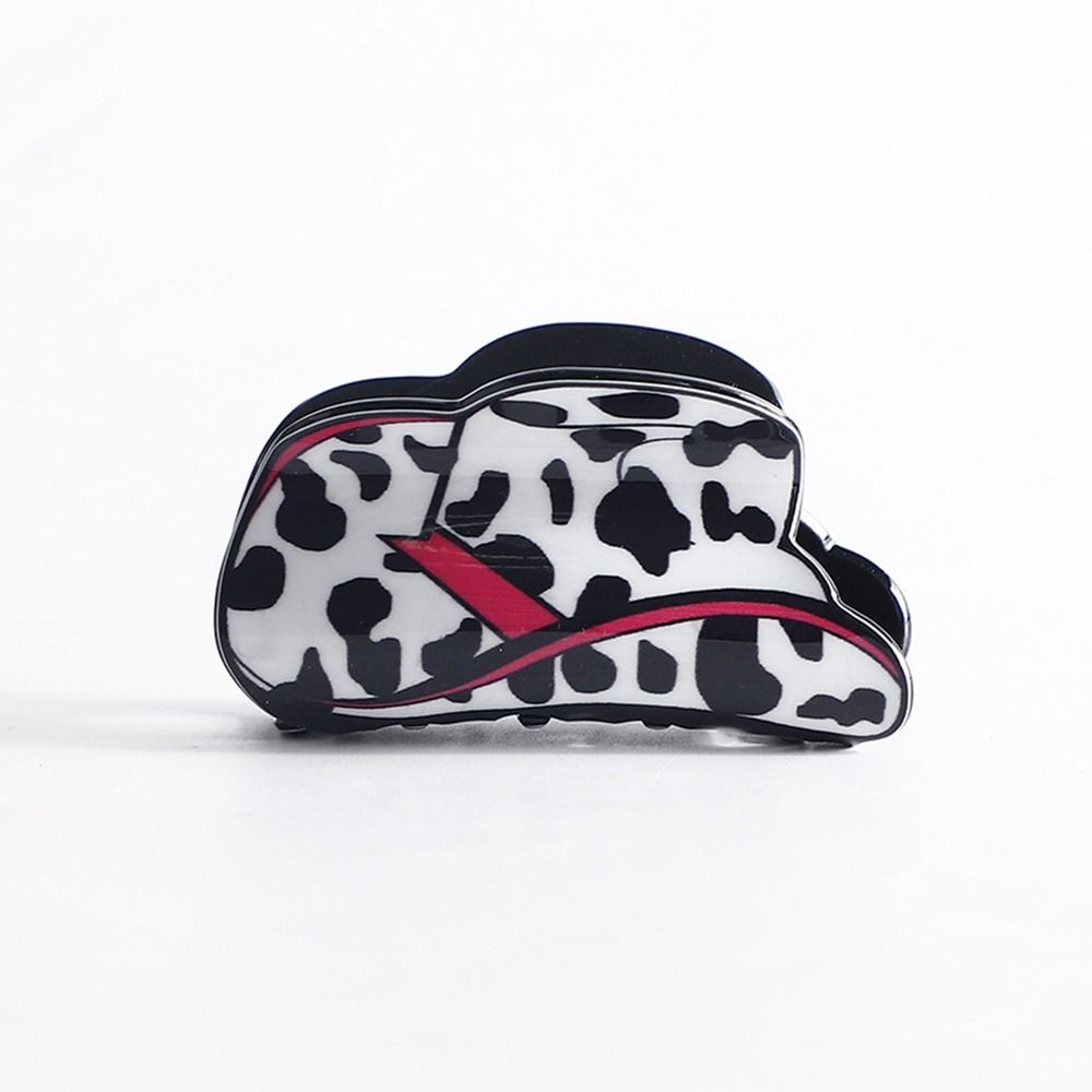 

Cowboy Boots Lips Cowboy Hat Grab Clip Star Hair Claw Korean Style Headwear Female Hair Accessories E