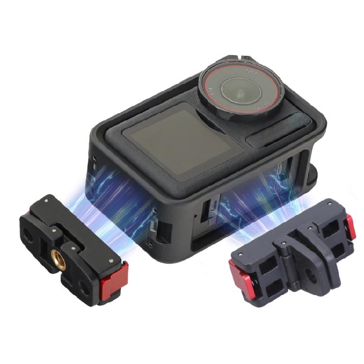 Aluminum Alloy Magnetic Quick Release Adapter for Action 5Pro Action Camera Stable Camera Attachment