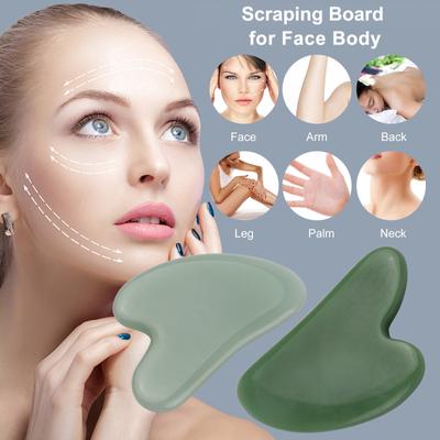 Natural Jade Face Massager Scraper Board for Face Body Facial Skin Lifting Wrinkle Remove Beauty
