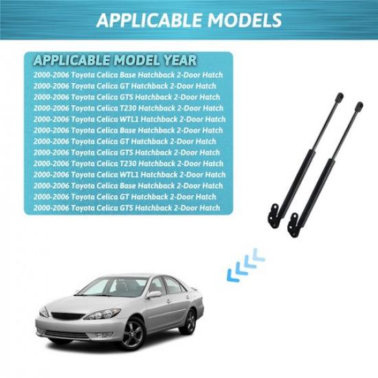 2Pcs Rear Tailgate Hatch Lift Support Gas  Struts For Toyota Celica 2000-2006